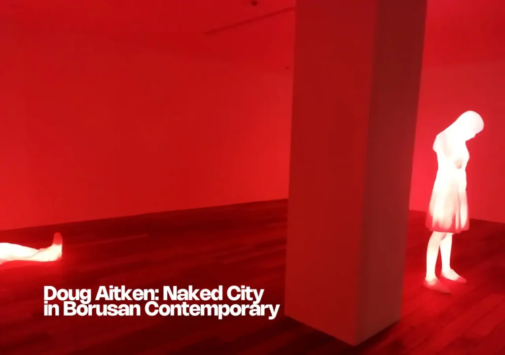 Doug Aitken’s installation "Naked City" displayed at Borusan Contemporary, a key contemporary art venue in Istanbul.
